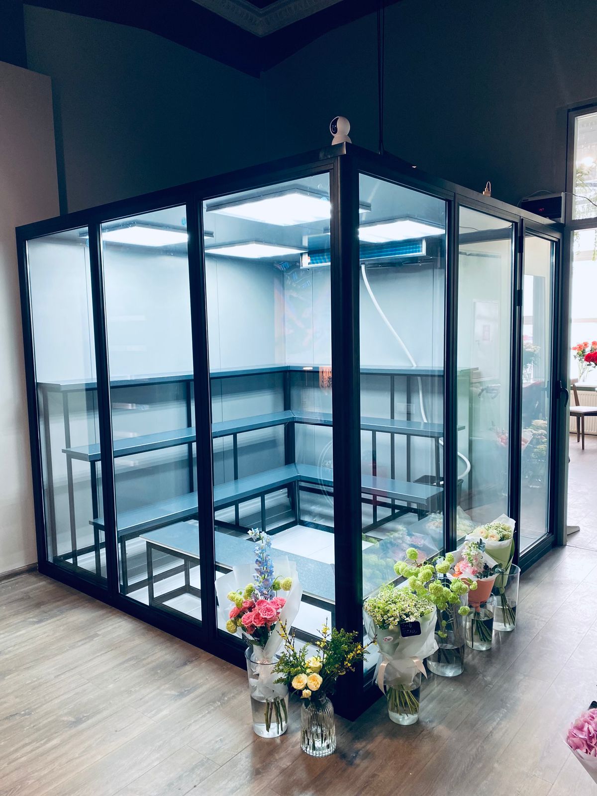 Цветочный холодильник